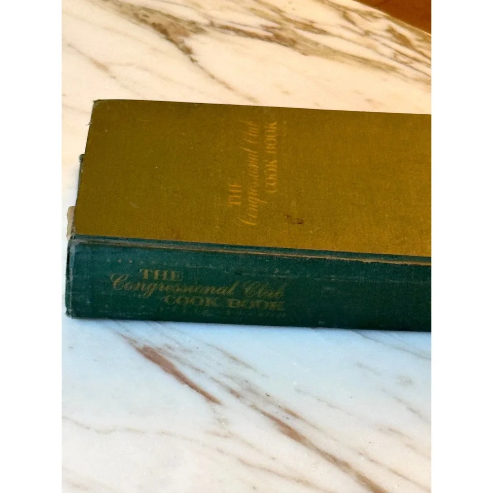 1970 Congressional Club Cookbook 8th Edition Washington DC Vintage Recipes